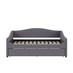 Divano-letto Teddy in pile rosa/grigio/beige con letto estraibile e luci LED – Matrimoniale, 2 posti letto