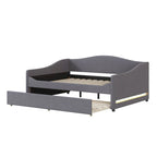 Divano-letto Teddy in pile rosa/grigio/beige con letto estraibile e luci LED – Matrimoniale, 2 posti letto