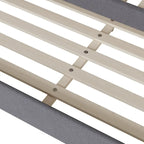 Divano-letto Teddy in pile rosa/grigio/beige con letto estraibile e luci LED – Matrimoniale, 2 posti letto