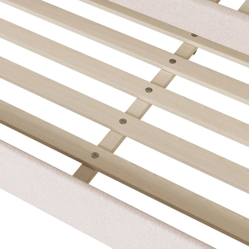 Divano-letto Teddy in pile rosa/grigio/beige con letto estraibile e luci LED – Matrimoniale, 2 posti letto