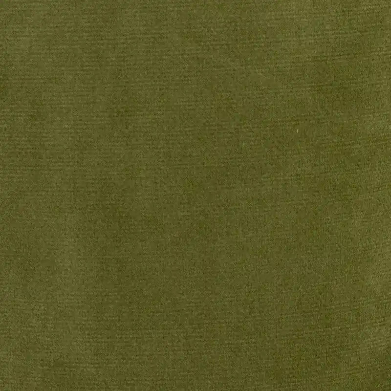 Divano due posti in velluto verde, stile moderno di metà secolo