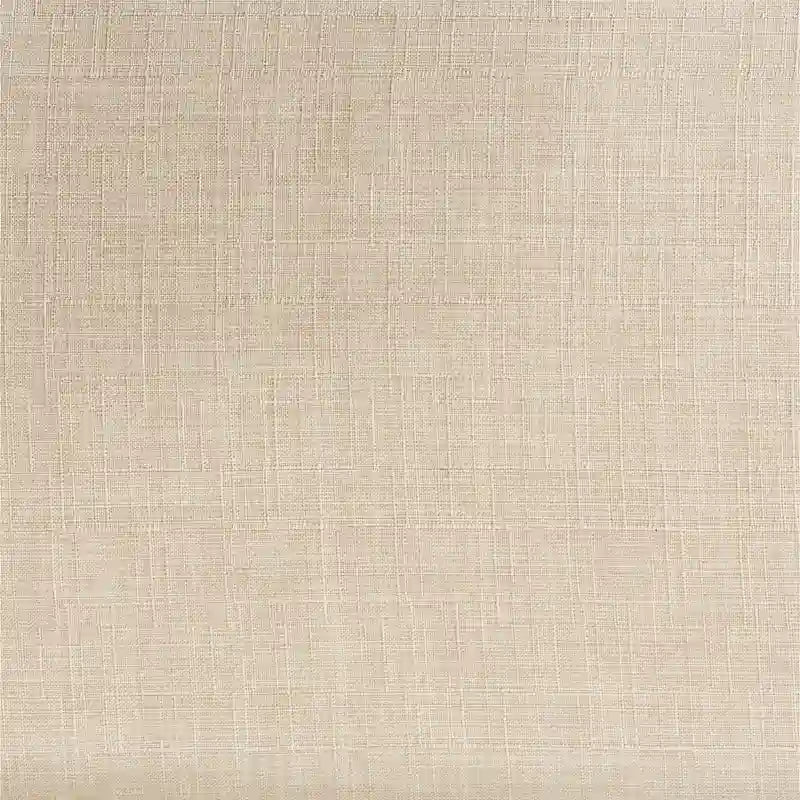 Panca senza schienale rivestita in lino, Marrone/Beige/Grigio, 2 posti