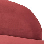 Chaise longue con contenitore – Beige / Blu / Grigio / Arancione / Bordeaux, Singolo