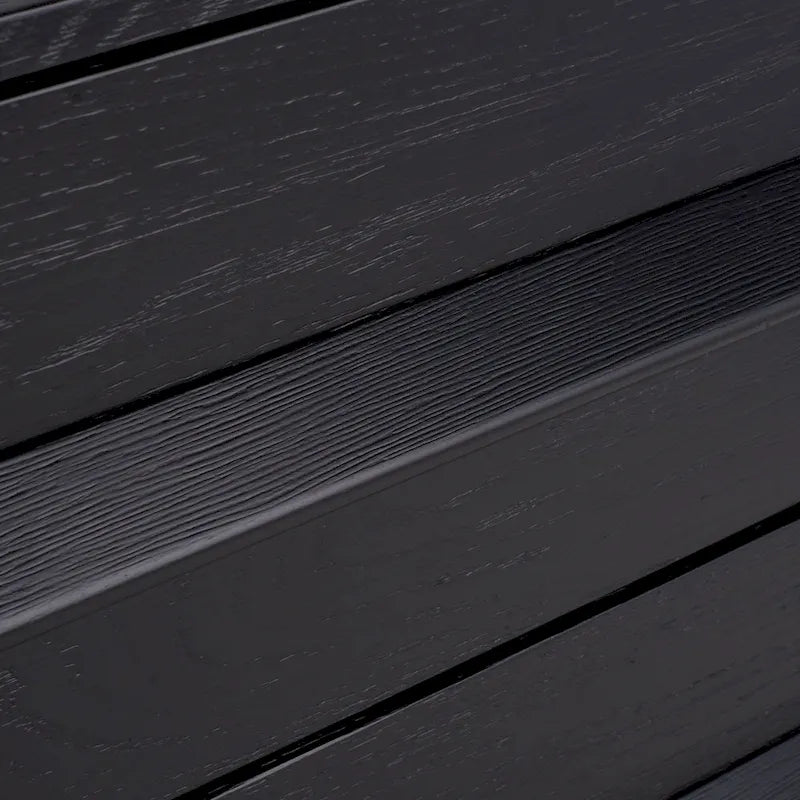 Comò 6 cassetti – Bianco Lavato / Rovere Medio / Nero