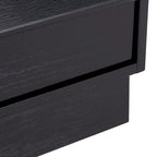 Comò 6 cassetti – Bianco Lavato / Rovere Medio / Nero