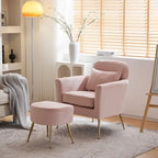 Poltrona singola | Bouclé / Velluto / Tessuto | Beige, Rosa, Ruggine, Grigio | 1 Posto