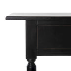 Consolle a 2 cassetti | Effetto invecchiato/Vintage | Gambe a fuso | Montaggio a 1 persona