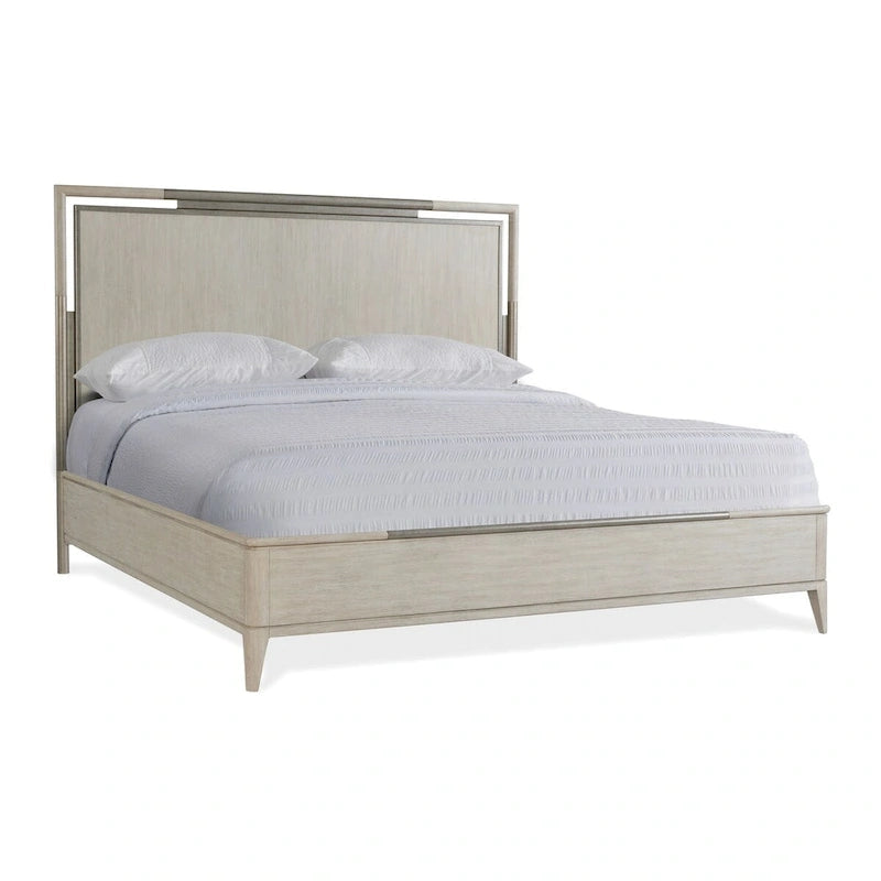 Set camera da letto 3 pezzi Champagne, King/Queen, Posti letto 1-2 (Letto + 2 Comodini)