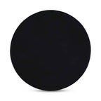 Tavolino da Caffè Rotondo con Piedistallo Nero/Naturale, Moderno, 1 Pezzo